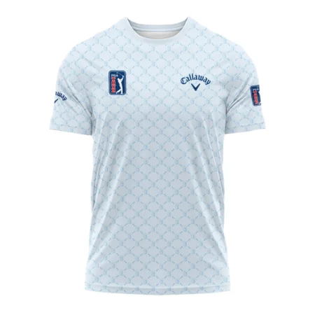 Light Blue Pattern Callaway PGA Tour Performance T-Shirt All Over Prints QTPGA020824A2CLWTS