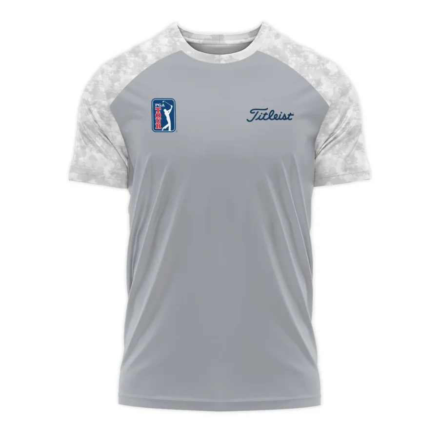 Camo Gray Color Titleist PGA Tour Performance T-Shirt All Over Prints QTPGA060824A1TLTS