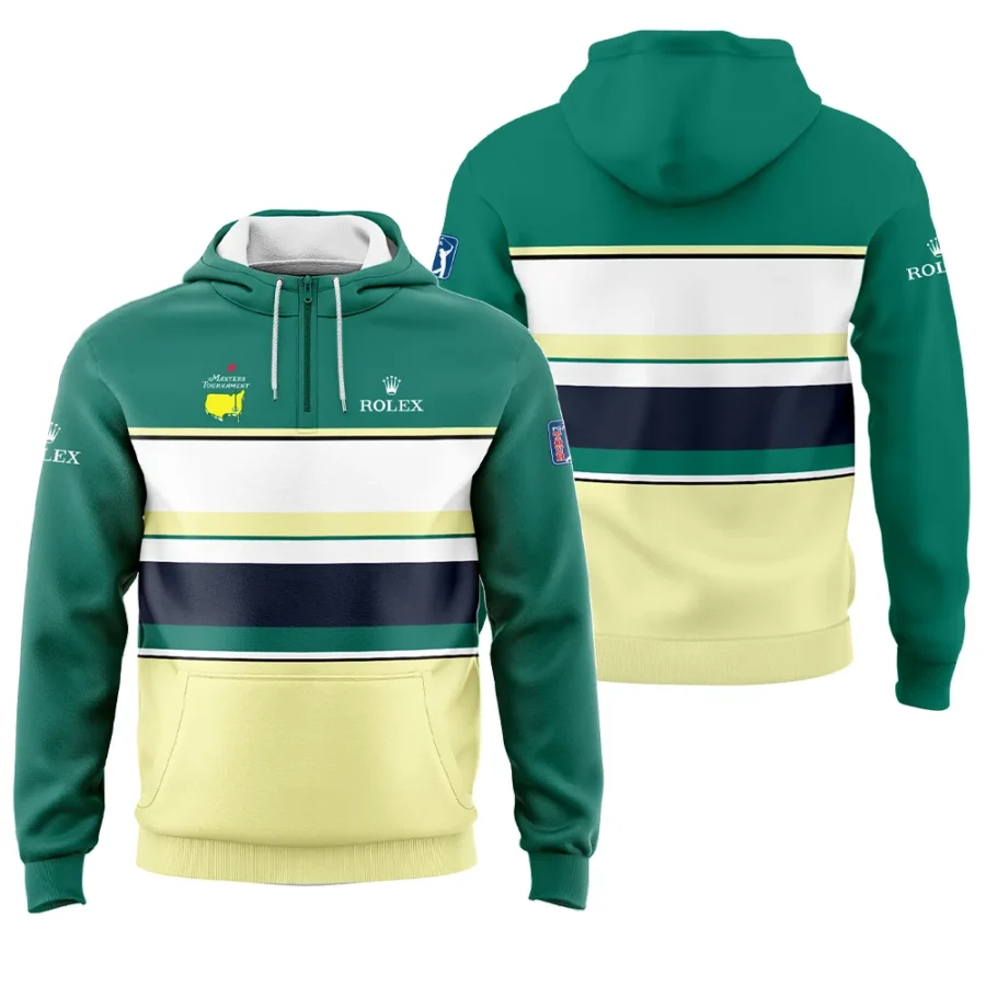 Special Release Rolex Masters Tournament 1/4 Zipper Hoodie All Over Prints HOMT260824A02ROXQHD