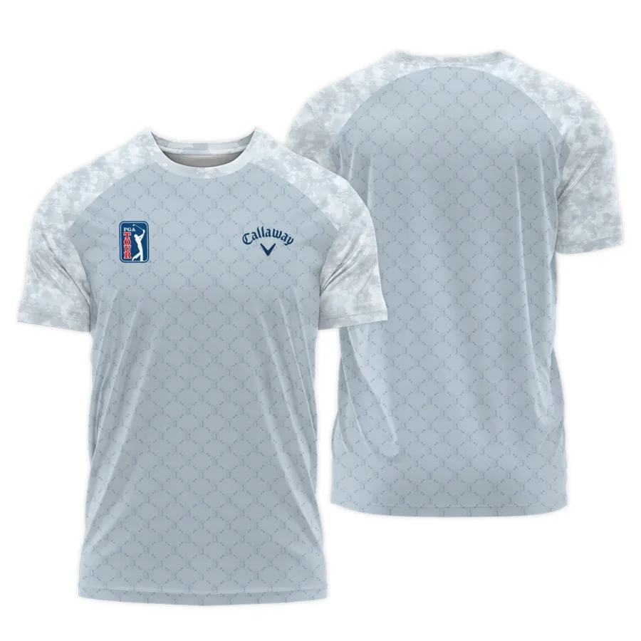 Light Blue Camo Pattern Callaway PGA Tour Performance T-Shirt All Over Prints QTPGA060824A2CLWTS