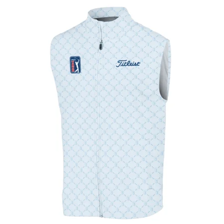 Light Blue Pattern Titleist PGA Tour Sleeveless Jacket All Over Prints QTPGA020824A2TLSJK