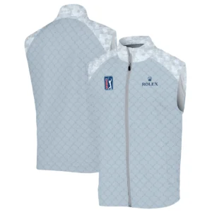 Light Blue Camo Pattern Rolex PGA Tour Quarter-Zip Jacket All Over Prints QTPGA060824A2ROXSWZ