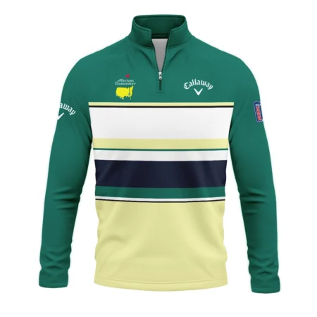 Special Release Callaway Masters Tournament 1/4 Ziper Sweatshirts  All Over Prints HOMT260824A02CLWZS