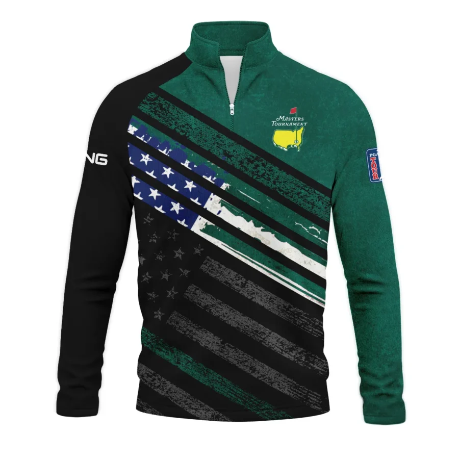 Special Release Ping Masters Tournament 1/4 Ziper Sweatshirts  All Over Prints QTMT260824A3PIZS