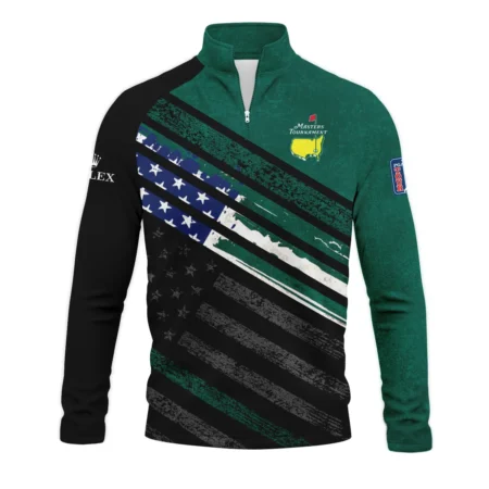 Special Release Rolex Masters Tournament 1/4 Ziper Sweatshirts  All Over Prints QTMT260824A3ROXZS