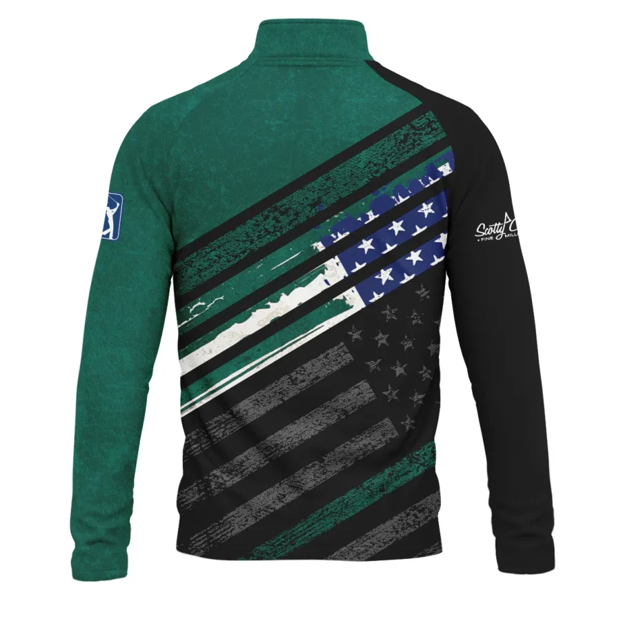 Special Release Scotty Cameron Masters Tournament 1/4 Ziper Sweatshirts  All Over Prints QTMT260824A3SCZS