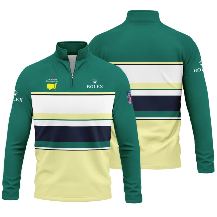 Special Release Rolex Masters Tournament 1/4 Ziper Sweatshirts  All Over Prints HOMT260824A02ROXZS