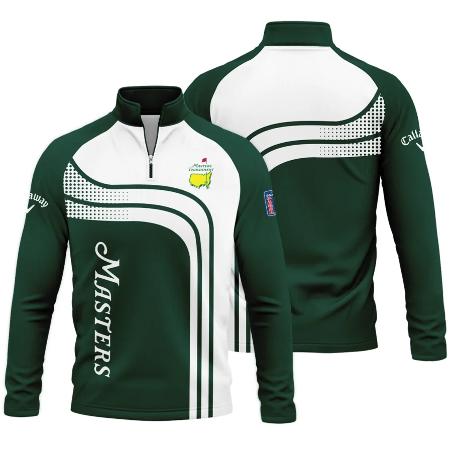 Special Release Callaway Masters Tournament 1/4 Ziper Sweatshirts  All Over Prints HOMT260824A03CLWZS