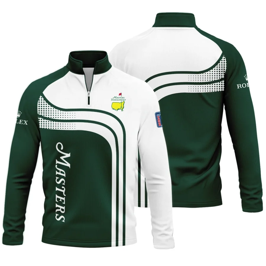 Special Release Rolex Masters Tournament 1/4 Ziper Sweatshirts  All Over Prints HOMT260824A03ROXZS