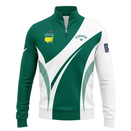 Special Release Callaway Masters Tournament Quarter Zip Jacket  All Over Prints QTMT260824A2CLWSWZ