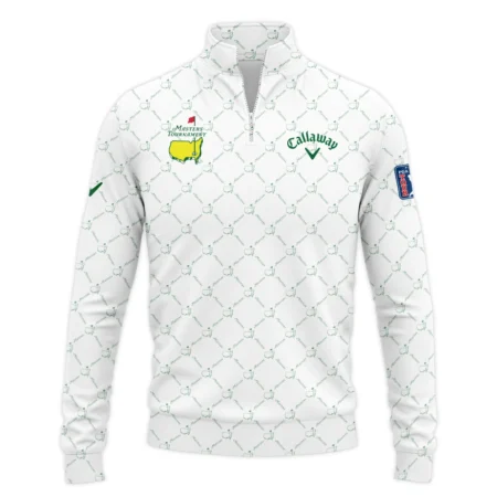 Special Release Callaway Masters Tournament Quarter Zip Jacket  All Over Prints QTMT270824A1CLWSWZ