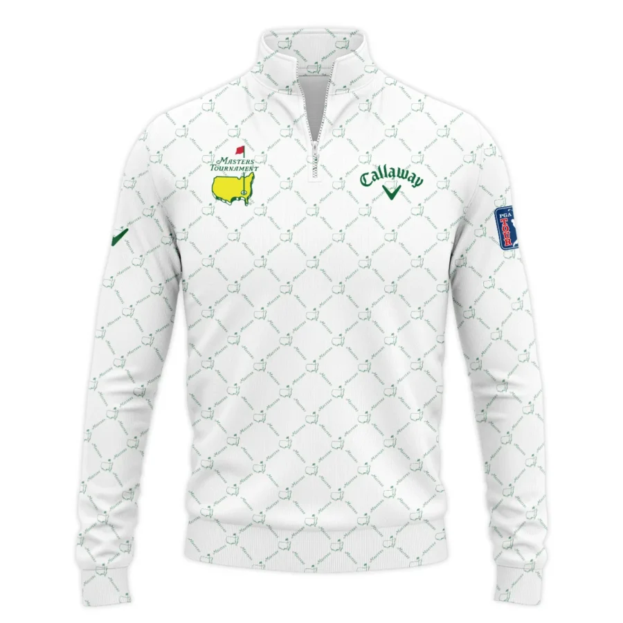 Special Release Callaway Masters Tournament Quarter Zip Jacket  All Over Prints QTMT270824A1CLWSWZ