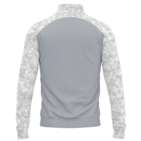 Camo Gray Color Callaway PGA Tour Quarter-Zip Jacket All Over Prints QTPGA060824A1CLWSWZ