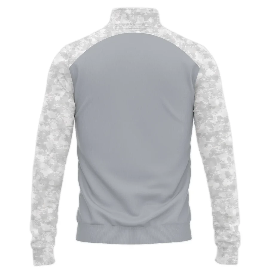 Camo Gray Color Rolex PGA Tour Quarter-Zip Jacket All Over Prints QTPGA060824A1ROXSWZ