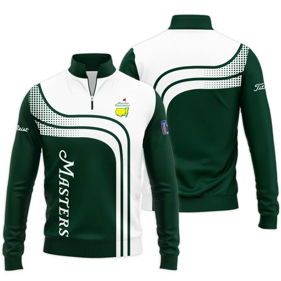 Special Release Quarter Zip Jacket Shirt Titleist Masters Tournament All Over Prints HOMT260824A03TLSWZ