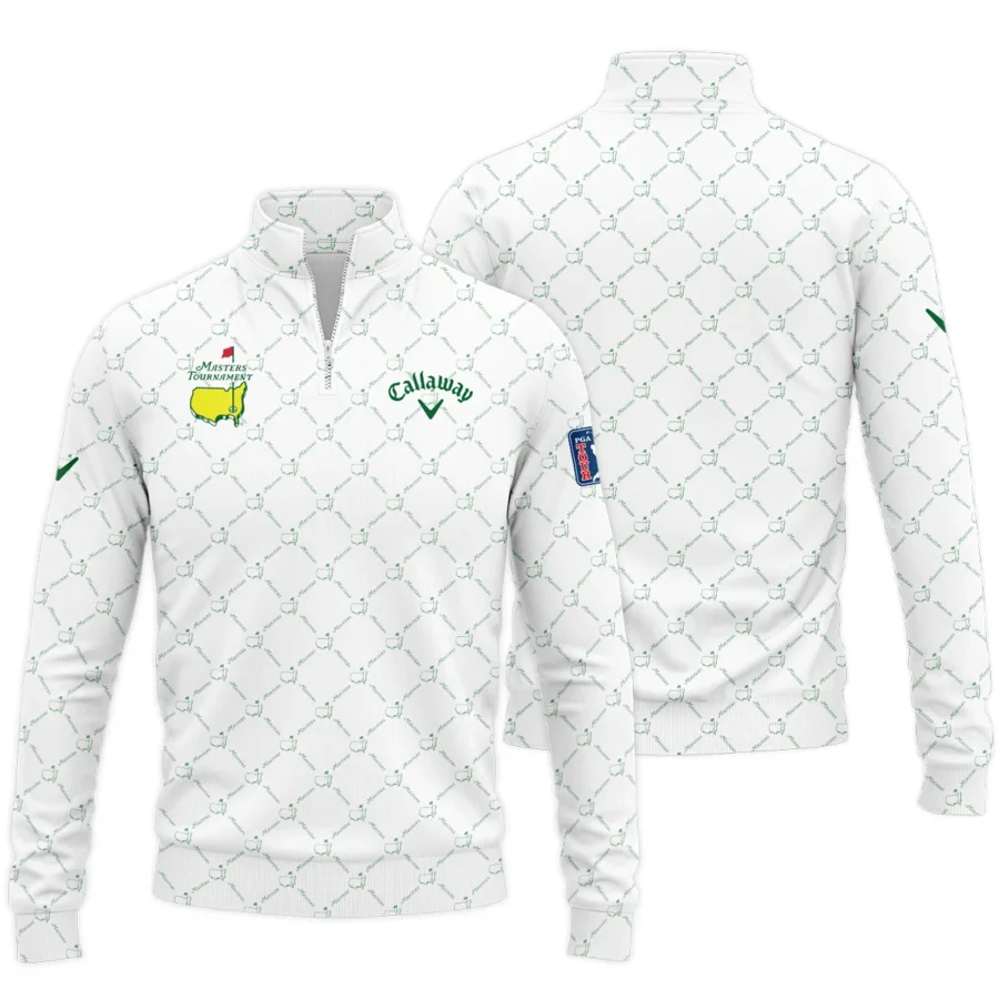 Special Release Callaway Masters Tournament Quarter Zip Jacket  All Over Prints QTMT270824A1CLWSWZ