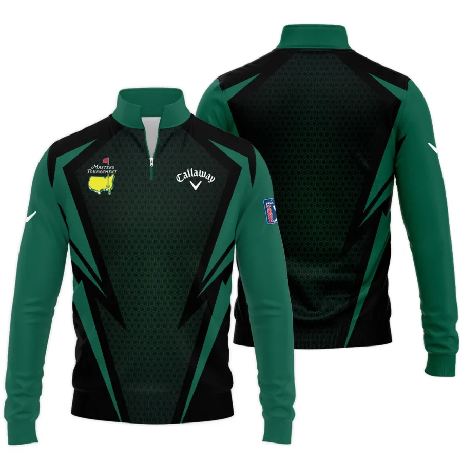 Special Release Callaway Masters Tournament Quarter Zip Jacket  All Over Prints QTMT270824A3CLWSWZ