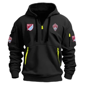 Special Release Columbus Crew MLS Hoodie Half Zipper QTMLS120924A1CLB