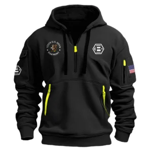 New Release Bridgestone Golf 125th US Open Oakmont Hoodie Half Zipper QTUSTHF160924A1BR