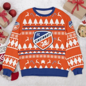 Special Release Inter Miami CF MLS Ugly Sweater All Over Prints Christmas Season HOMLS200924A6