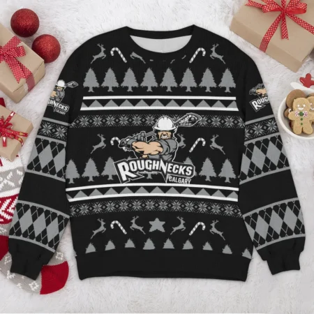 Special Release Calgary Roughnecks NLL Ugly Sweater All Over Prints Christmas Season HONLL200924A3