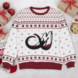 Special Release Calgary Roughnecks NLL Ugly Sweater All Over Prints Christmas Season QTNLL190924A3