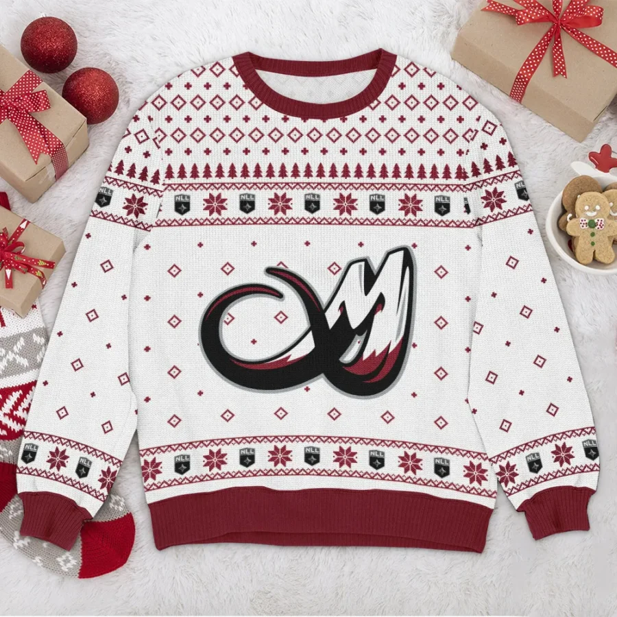 Special Release Colorado Mammoth NLL Ugly Sweater All Over Prints Christmas Season QTNLL190924A4