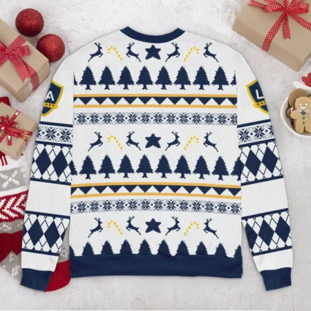 Special Release LA Galaxy MLS Ugly Sweater All Over Prints Christmas Season HOMLS200924A1