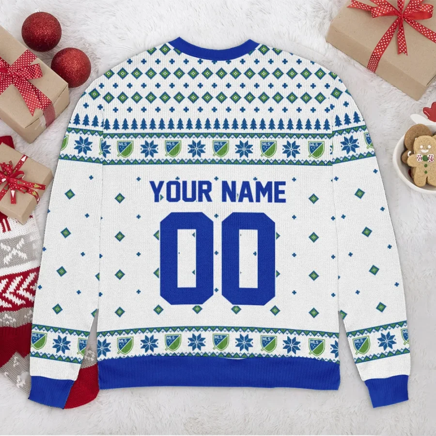 Special Release Seattle Sounders MLS Ugly Sweater All Over Prints Christmas Season QTMLS190924A5