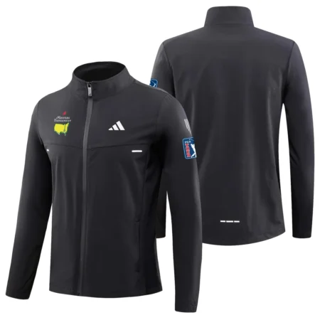 Special Release Adidas Masters Tournament Running Jacket with Zipper and Pockets QTMT260924A1AD