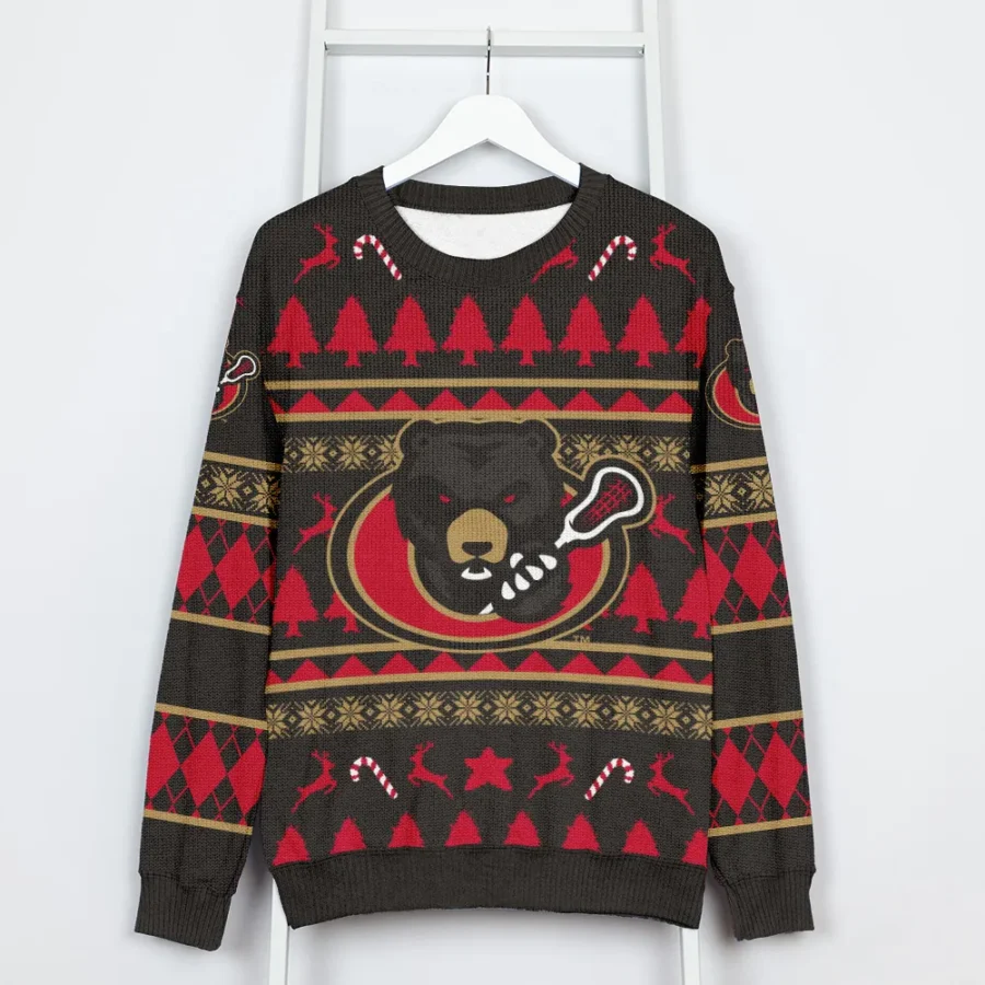 Special Release Ottawa Black Bears NLL Ugly Sweater All Over Prints Christmas Season HONLL200924A9