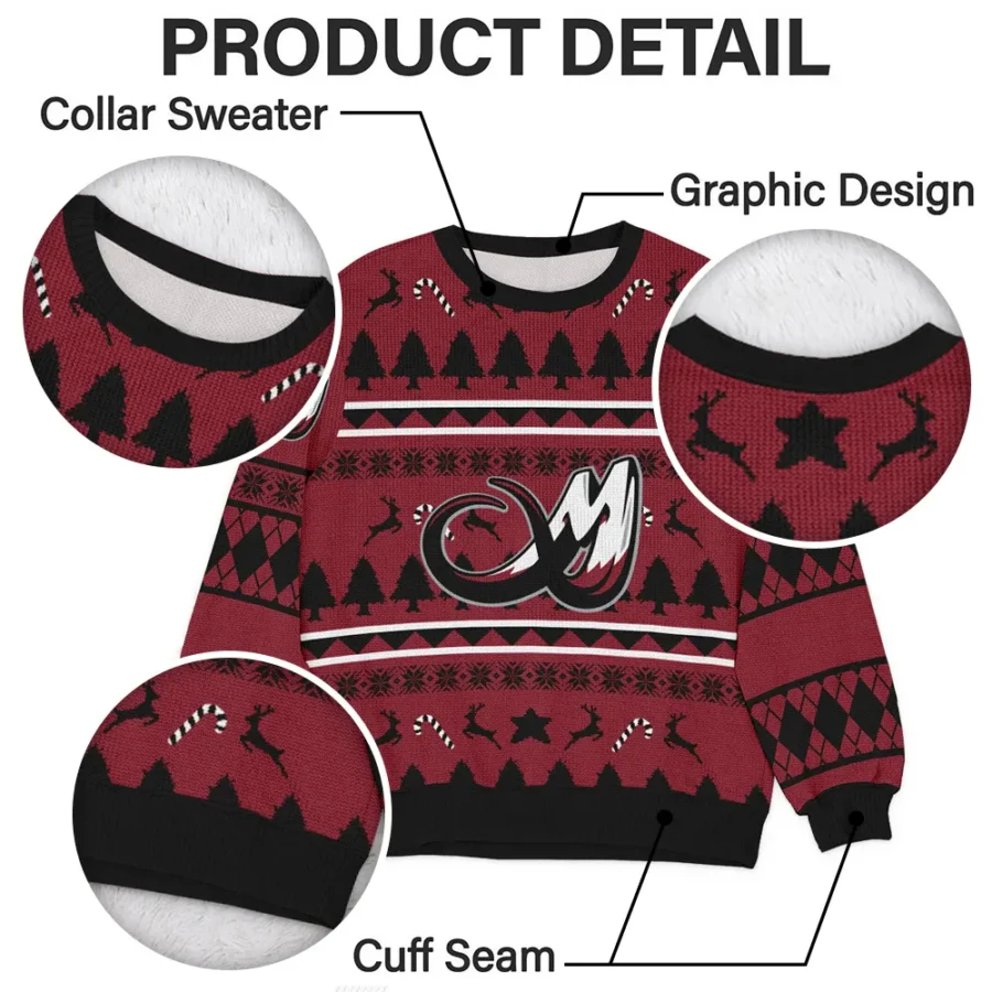 Special Release Colorado Mammoth NLL Ugly Sweater All Over Prints Christmas Season HONLL200924A4