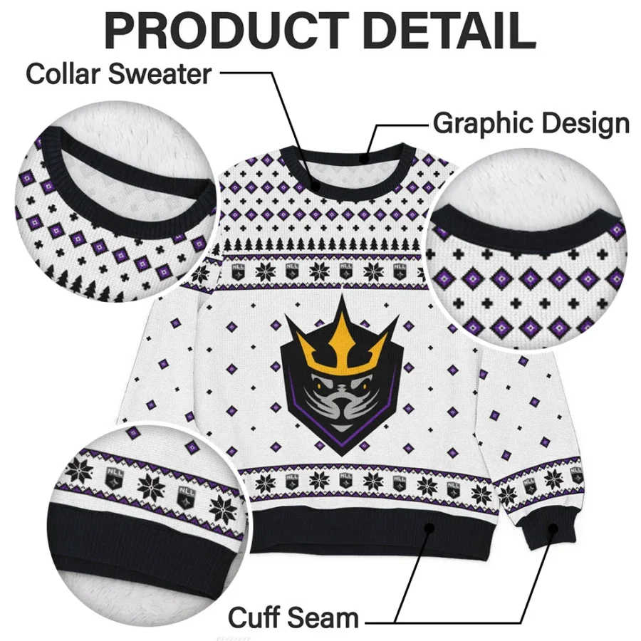 Special Release San Diego Seals NLL Ugly Sweater All Over Prints Christmas Season QTNLL190924A12