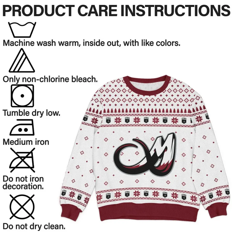 Special Release Colorado Mammoth NLL Ugly Sweater All Over Prints Christmas Season QTNLL190924A4