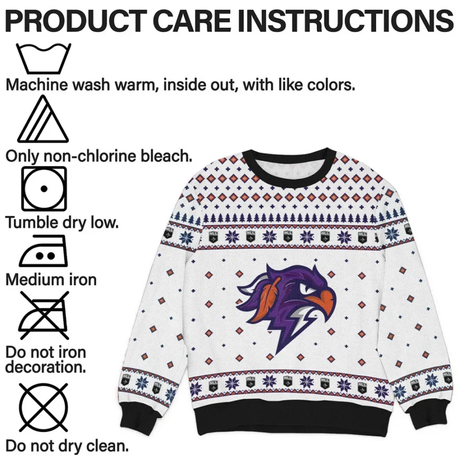 Special Release Halifax Thunderbirds NLL Ugly Sweater All Over Prints Christmas Season QTNLL190924A6