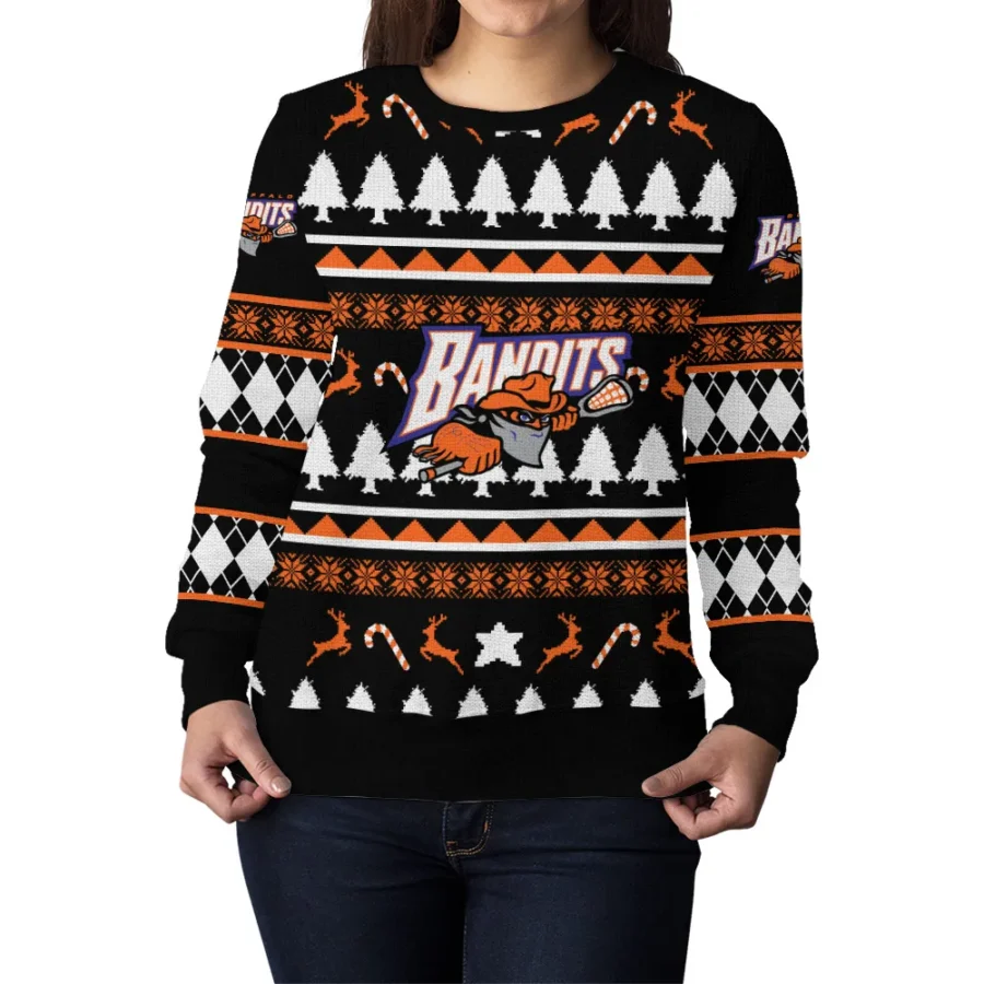 Special Release Albany FireWolves NLL Ugly Sweater All Over Prints Christmas Season HONLL200924A2