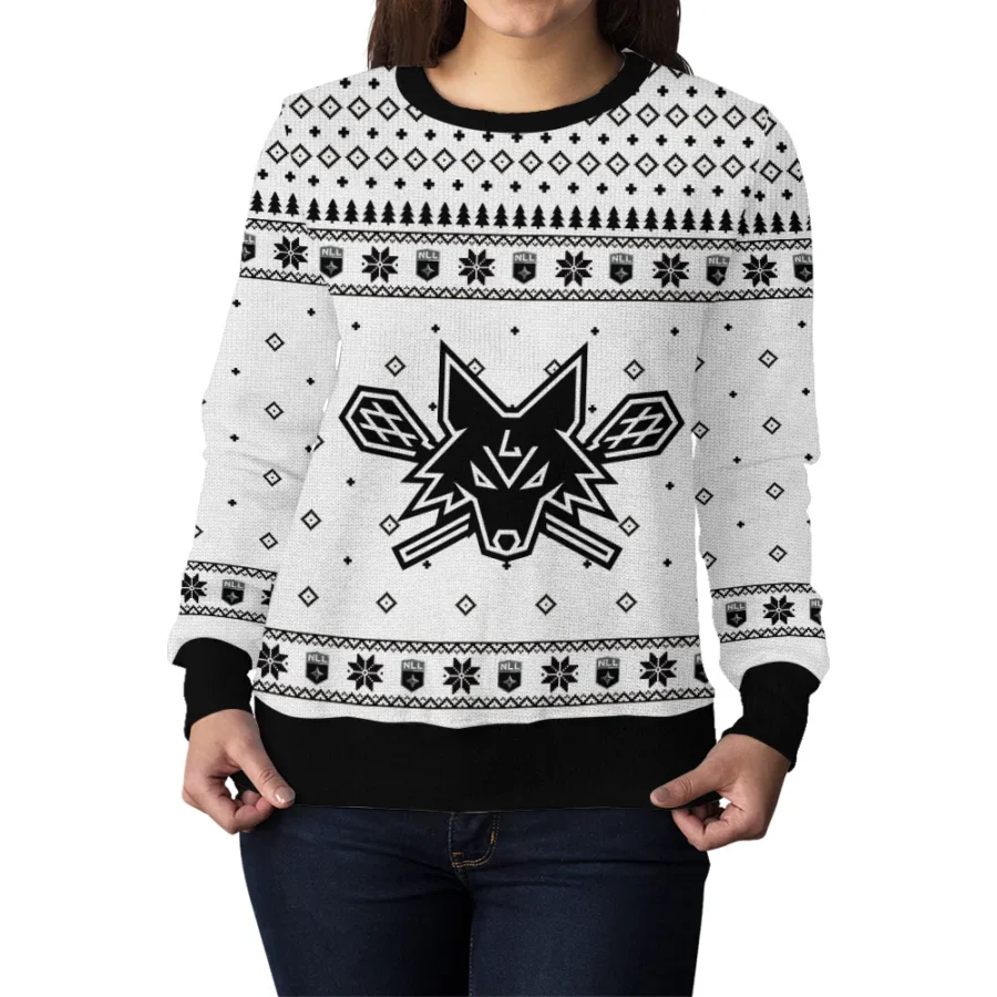 Special Release Las Vegas Desert Dogs NLL Ugly Sweater All Over Prints Christmas Season QTNLL190924A7