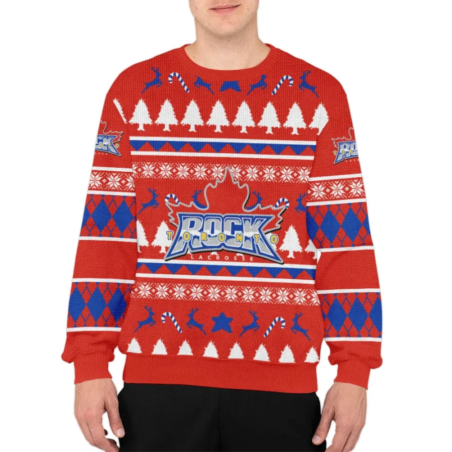 Special Release Toronto Rock NLL Ugly Sweater All Over Prints Christmas Season HONLL200924A15