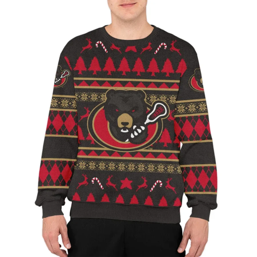 Special Release Ottawa Black Bears NLL Ugly Sweater All Over Prints Christmas Season HONLL200924A9