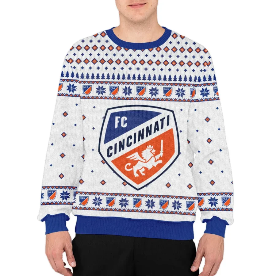 Special Release Cincinnati MLS Ugly Sweater All Over Prints Christmas Season QTMLS190924A7