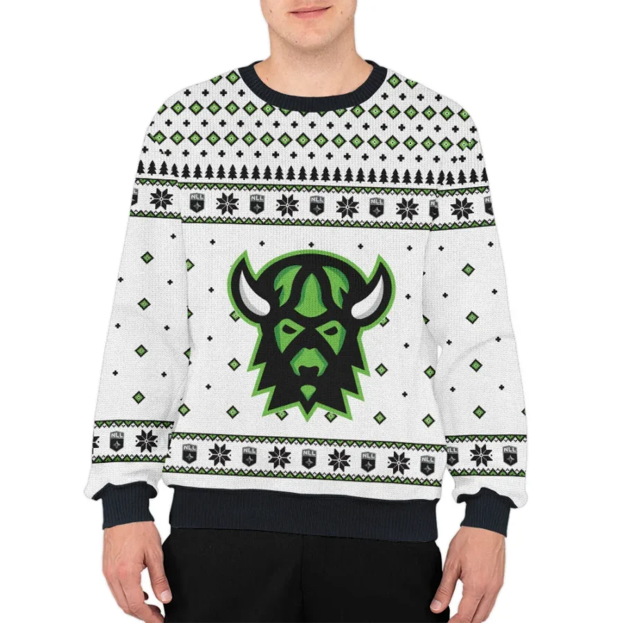 Special Release Saskatchewan Rush NLL Ugly Sweater All Over Prints Christmas Season QTNLL190924A13