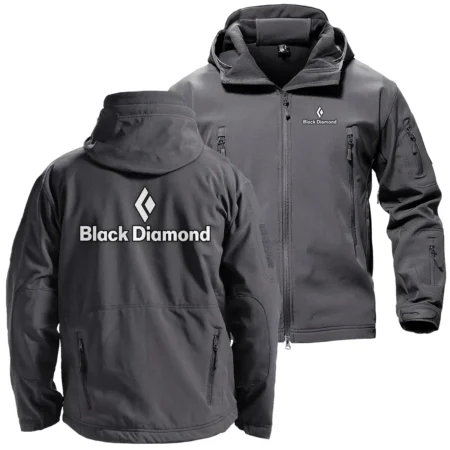 Collection Release Black Diamond Camping Brand Hooded Military Tactical Jacket BLCP9924A10BD