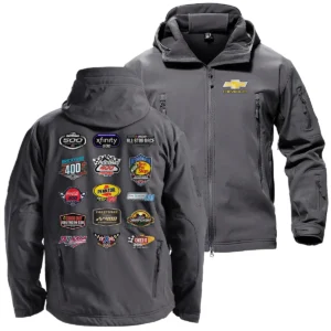 Chevrolet Collection Release Nascar Cup Series Multi Pocket Jacket BLNCS12924B9