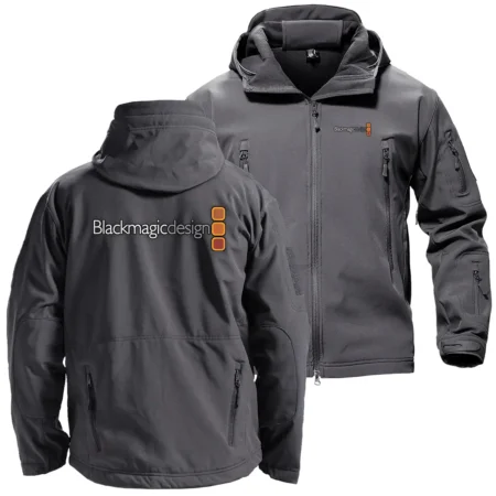 Collection Release Blackmagic Design Nature Photography Brand Hooded Military Tactical Jacket BLPV9924A10BMD