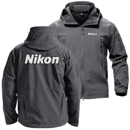 Collection Release Nikon Nature Photography Brand Hooded Military Tactical Jacket BLPV9924A10NK