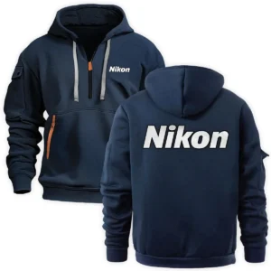 Collection Release Nikon Nature Photography Brand Tactical Quarter Zip Hoodie BLPV9924A2NK