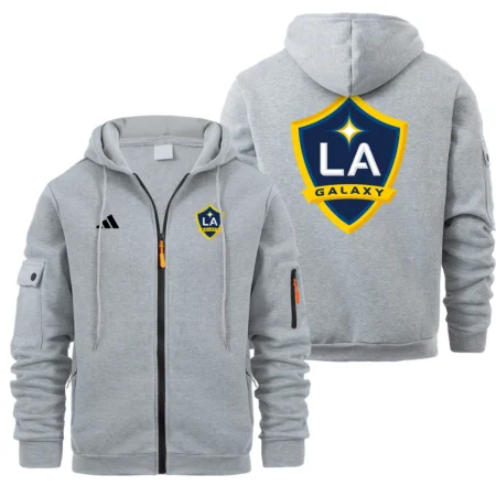 Special Release Adidas LA Galaxy MLS Full Zipper Hoodie HOMLS200924FZ02LA