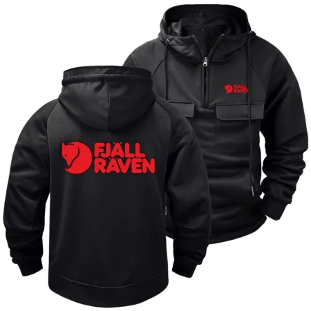 Collection Release Fjallraven Camping Brand Tactical Quarter Zip Hoodie BLCP9924A2FJR