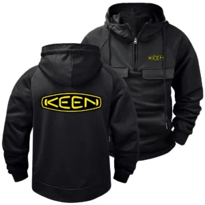 Collection Release Keen Camping Brand Fashion Hoodie Half Zipper BLCP9924A1KE