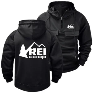 Collection Release REI Recreational Equipment Camping Brand Fashion Hoodie Half Zipper BLCP9924A1REI